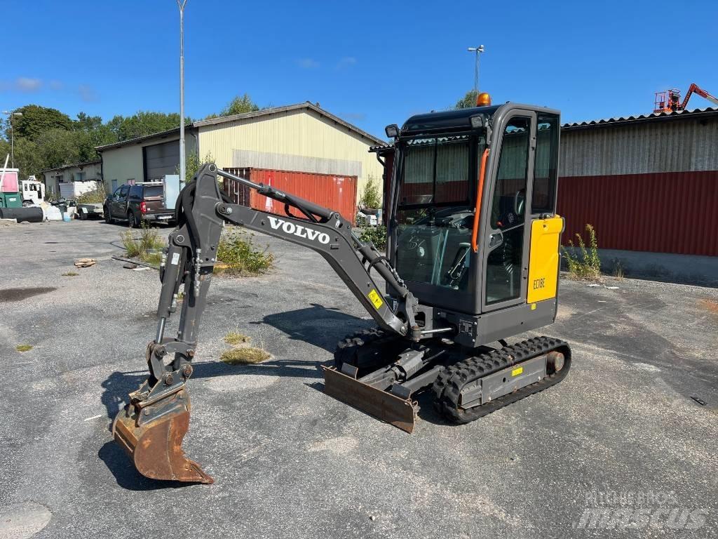 Volvo EC 18 E Miniekskavaatorid < 7 t