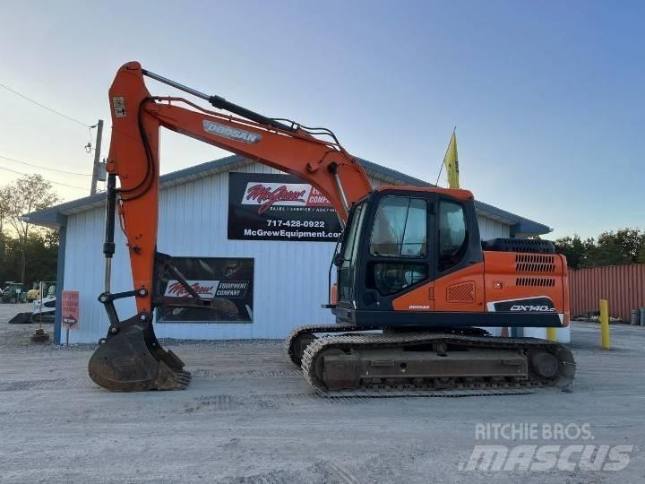 Doosan DX 140 LC Roomikekskavaatorid