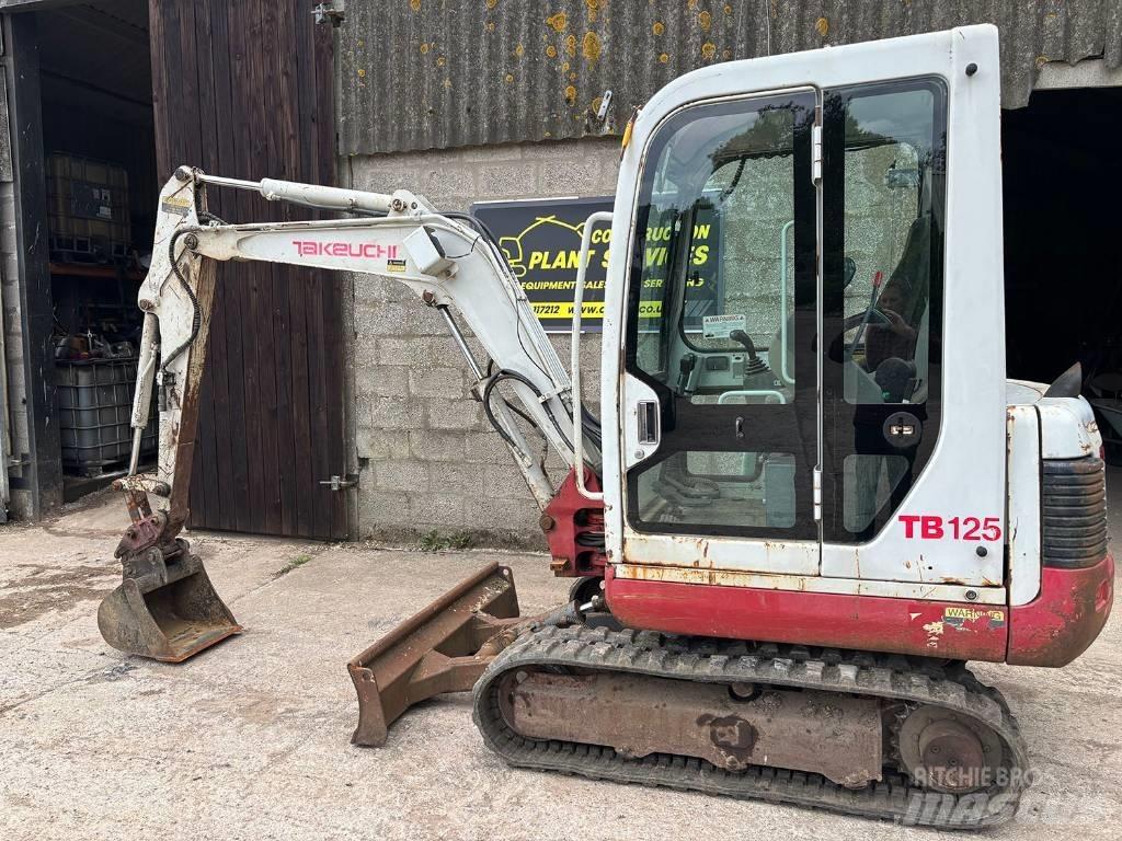 Takeuchi TB 125 Miniekskavaatorid < 7 t
