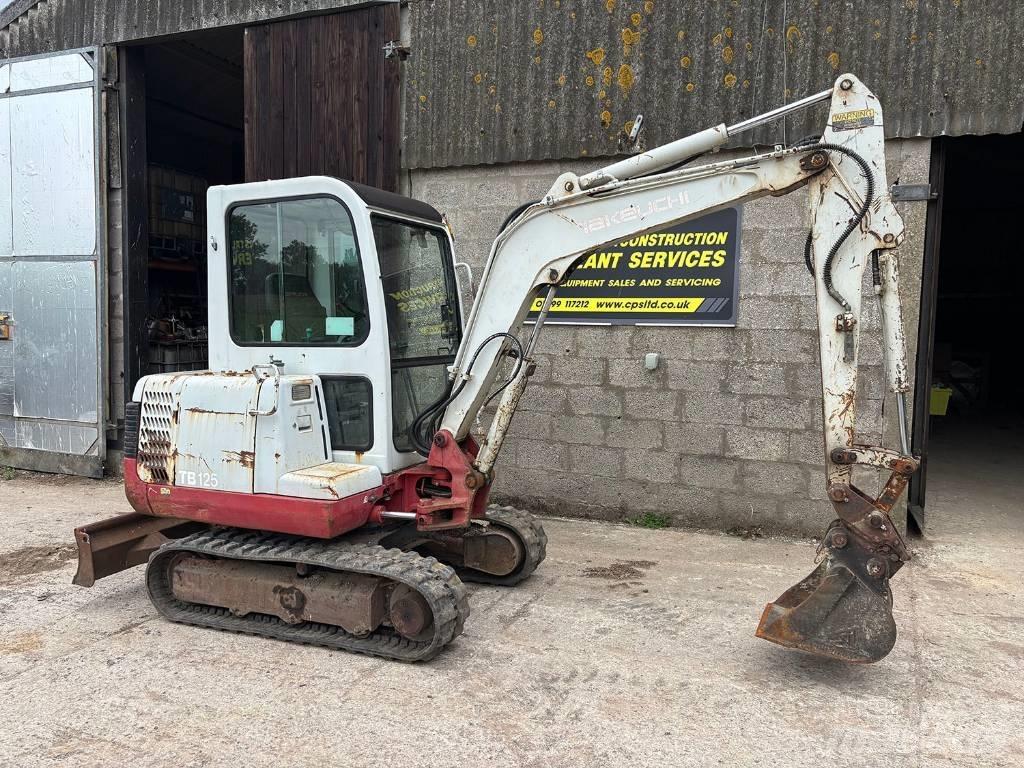 Takeuchi TB 125 Miniekskavaatorid < 7 t