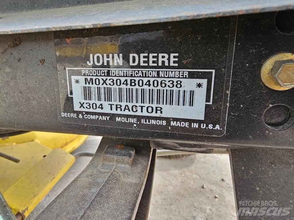John Deere X 304 Murutraktorid