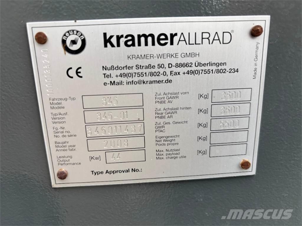 Kramer 750 Rataslaadurid