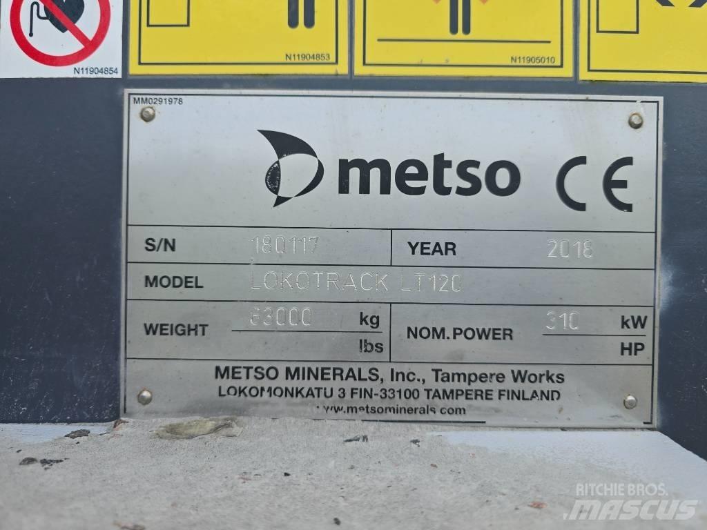 Metso LT 120 Iseliikuvad purustid