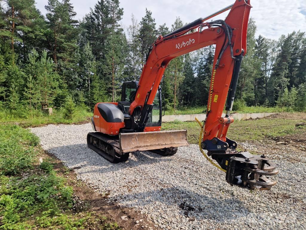 Kubota KX 080-4 Väikeekskavaatorid 7t-12t