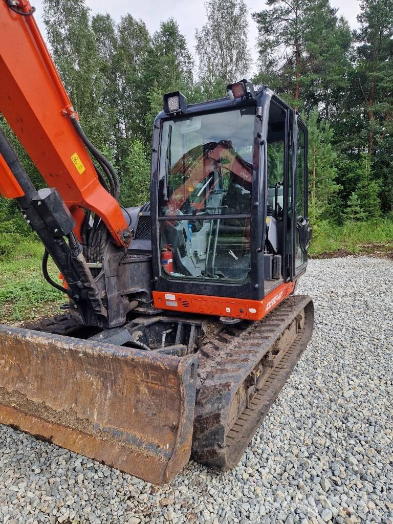 Kubota KX 080-4 Väikeekskavaatorid 7t-12t
