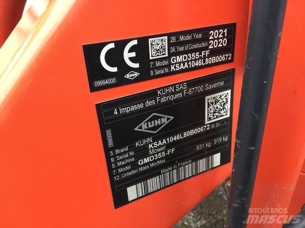 Kuhn GMD 355 Niidukid