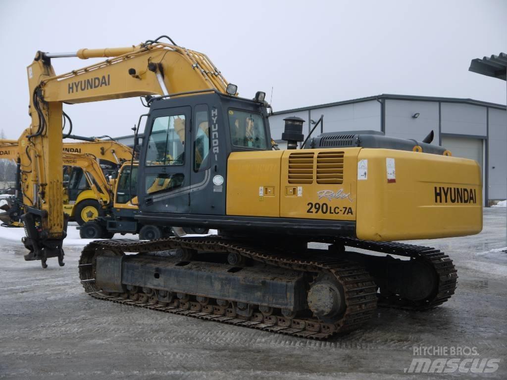 Hyundai R 290 LC-7A Roomikekskavaatorid