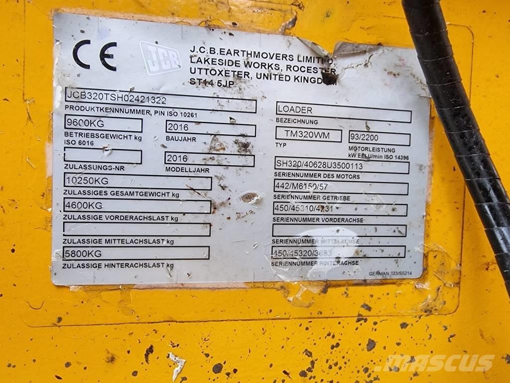 JCB TM 320 WM Teleskooplaadurid