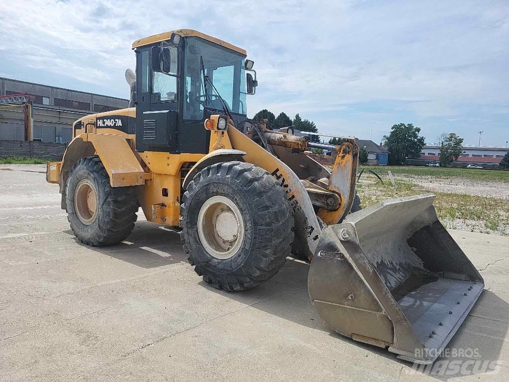Hyundai HL 740-7 A Rataslaadurid
