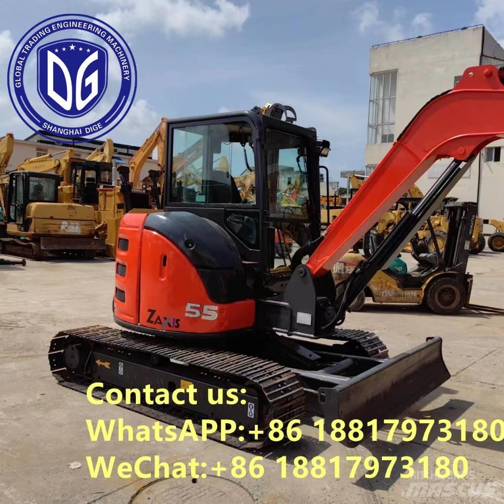 Hitachi ZX 55 U-5 A Miniekskavaatorid < 7 t