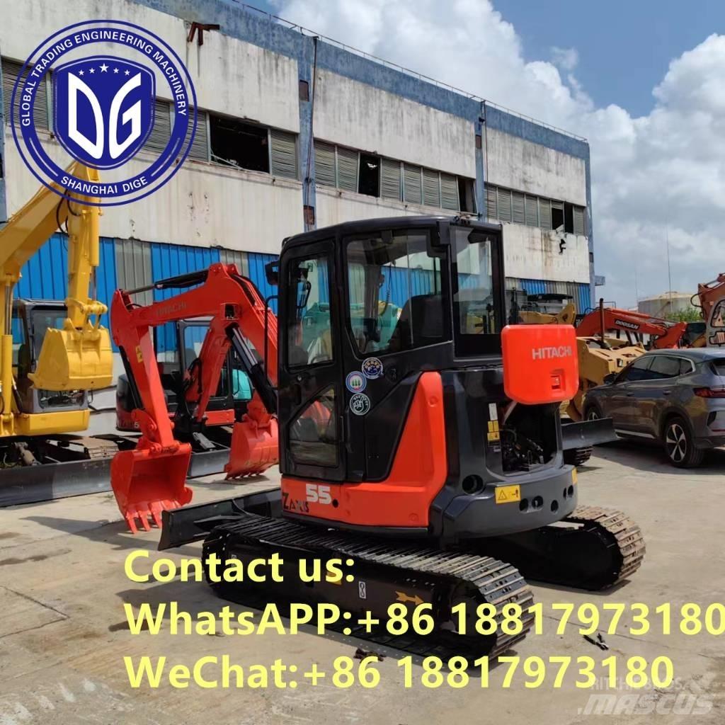 Hitachi ZX 55 U-5 A Miniekskavaatorid < 7 t