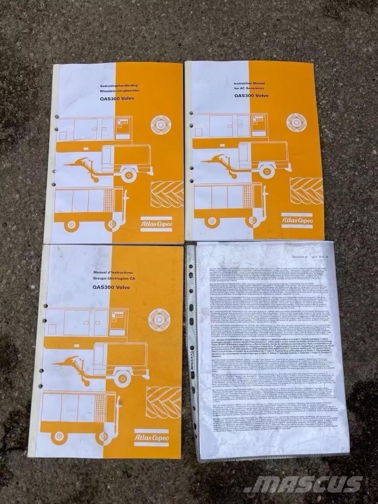 Atlas Copco QAS 300 Diiselgeneraatorid
