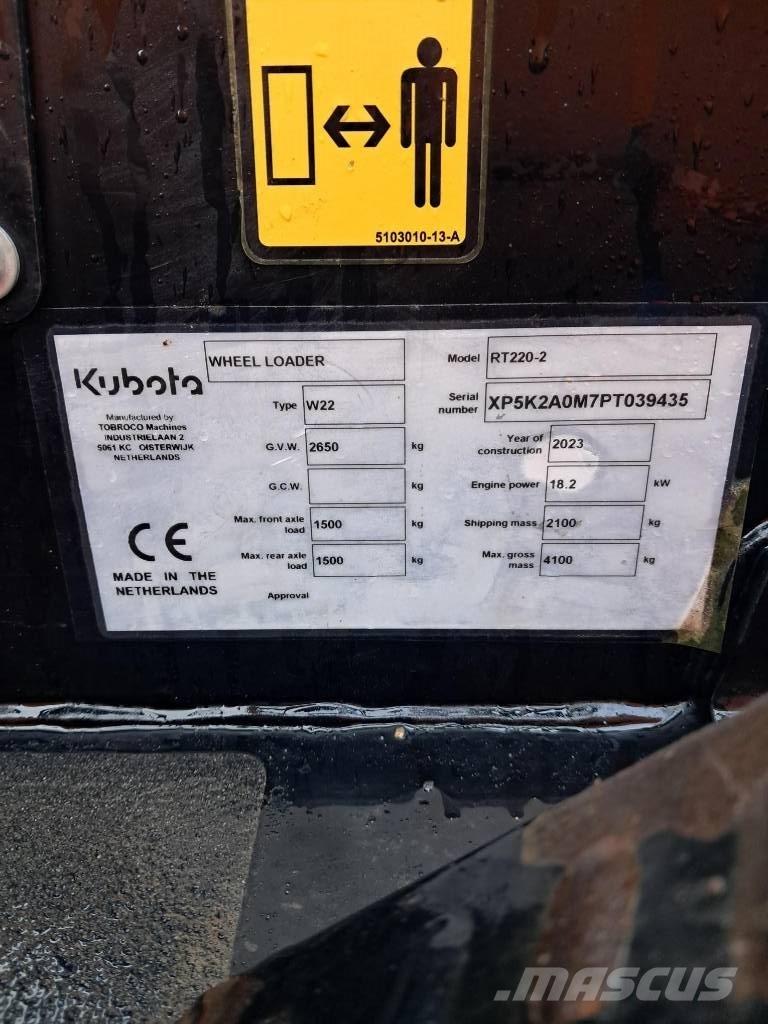 Kubota RT 220-2e Väikelaadurid