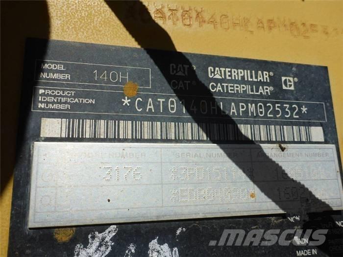 CAT 140 H II Greiderid