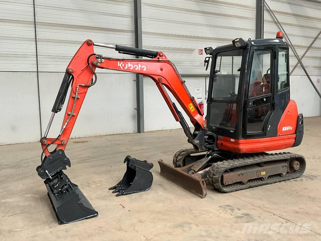 Kubota KX 61-3 Miniekskavaatorid < 7 t