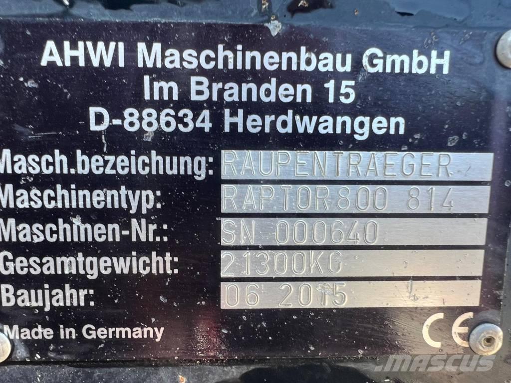 Prinoth Raptor 800 Metsamultšerid