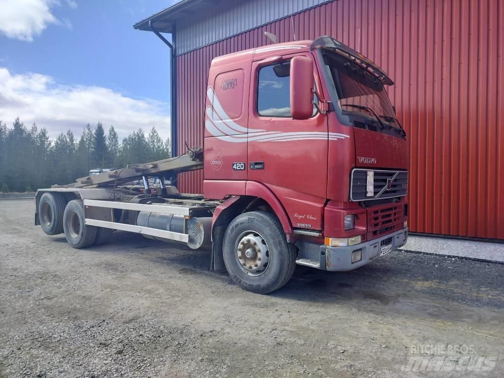 Volvo FH 12 420 Trossüsteemiga vahetuskere veokid