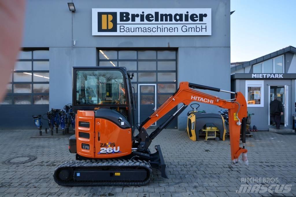 Hitachi ZX 26 U-6 Miniekskavaatorid < 7 t