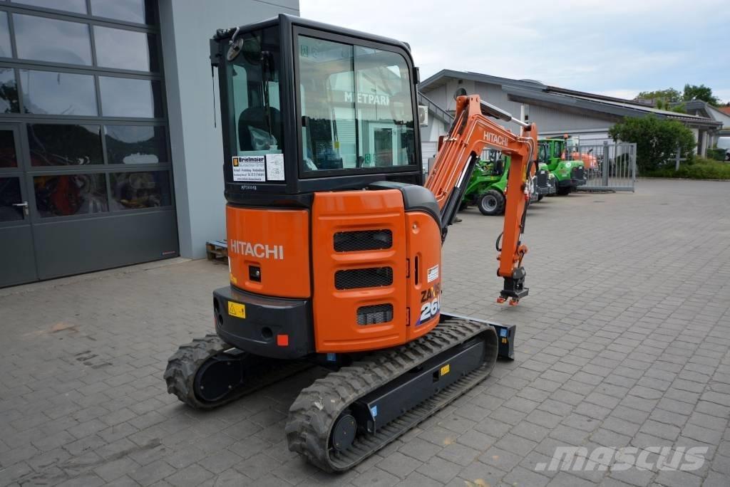 Hitachi ZX 26 U-6 Miniekskavaatorid < 7 t