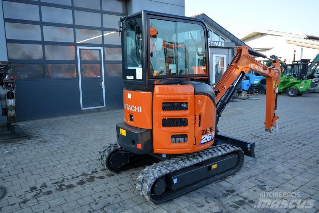 Hitachi ZX 26 U-6 Miniekskavaatorid < 7 t