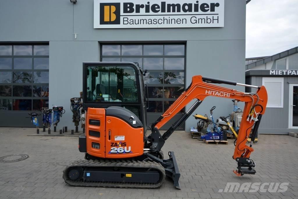 Hitachi ZX 26 U-6 Miniekskavaatorid < 7 t
