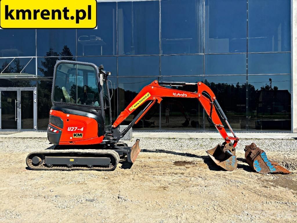 Kubota U 27-4 Miniekskavaatorid < 7 t