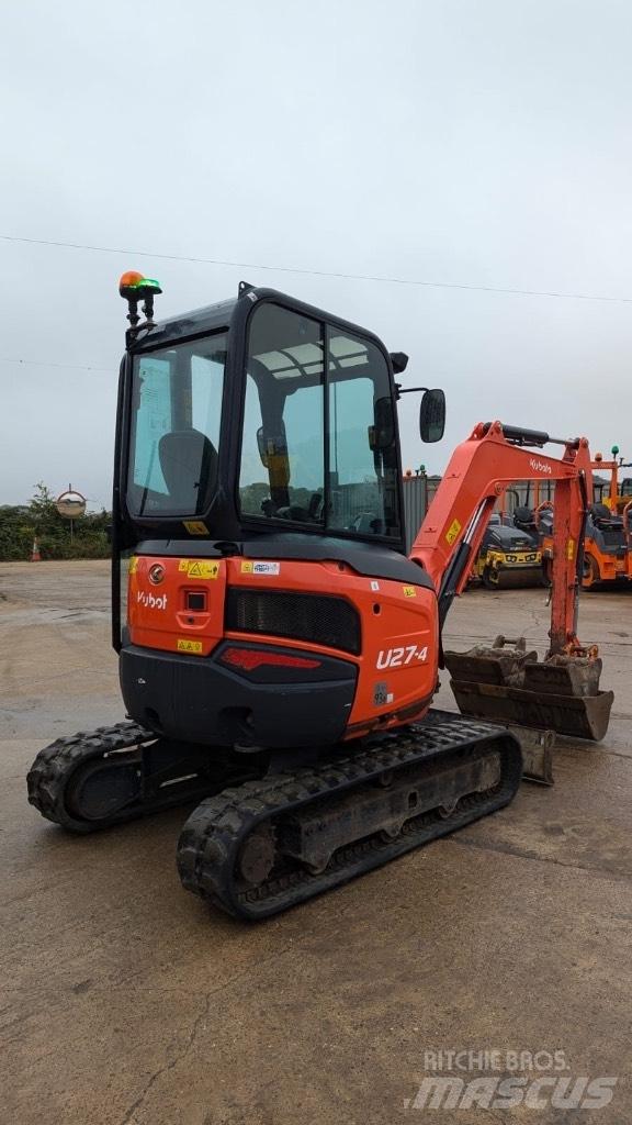 Kubota U 27-4 Miniekskavaatorid < 7 t