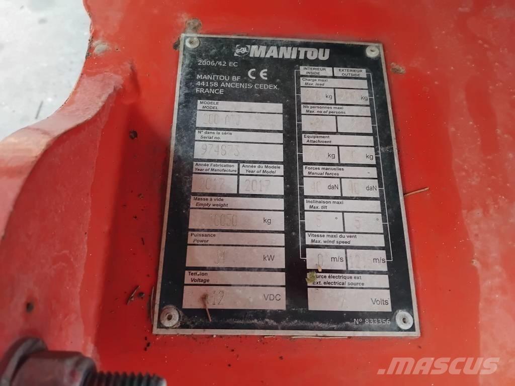 Manitou 200 ATJ Iseliikuvad poomtõstukid