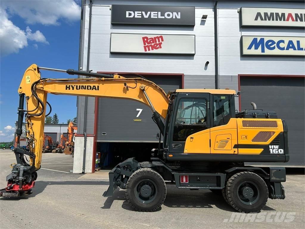 Hyundai HW160 Ratasekskavaatorid