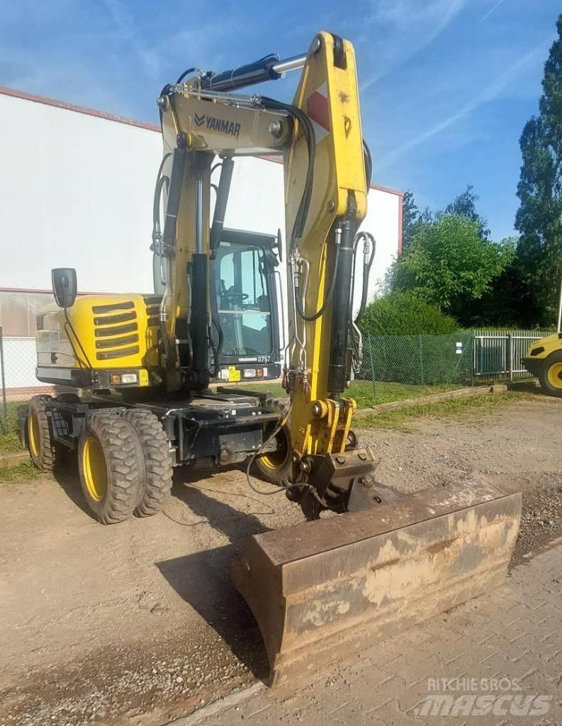 Yanmar B 110 W Ratasekskavaatorid