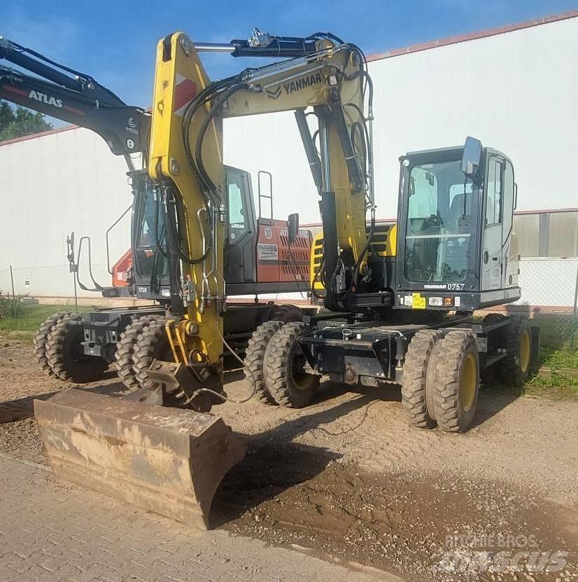 Yanmar B 110 W Ratasekskavaatorid