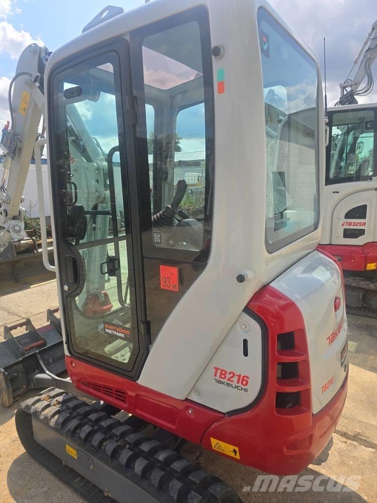 Takeuchi TB 216 A Miniekskavaatorid < 7 t