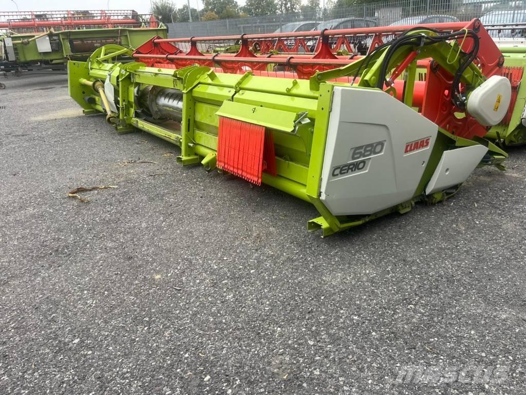CLAAS CERIO 680 Kombainide heedrid