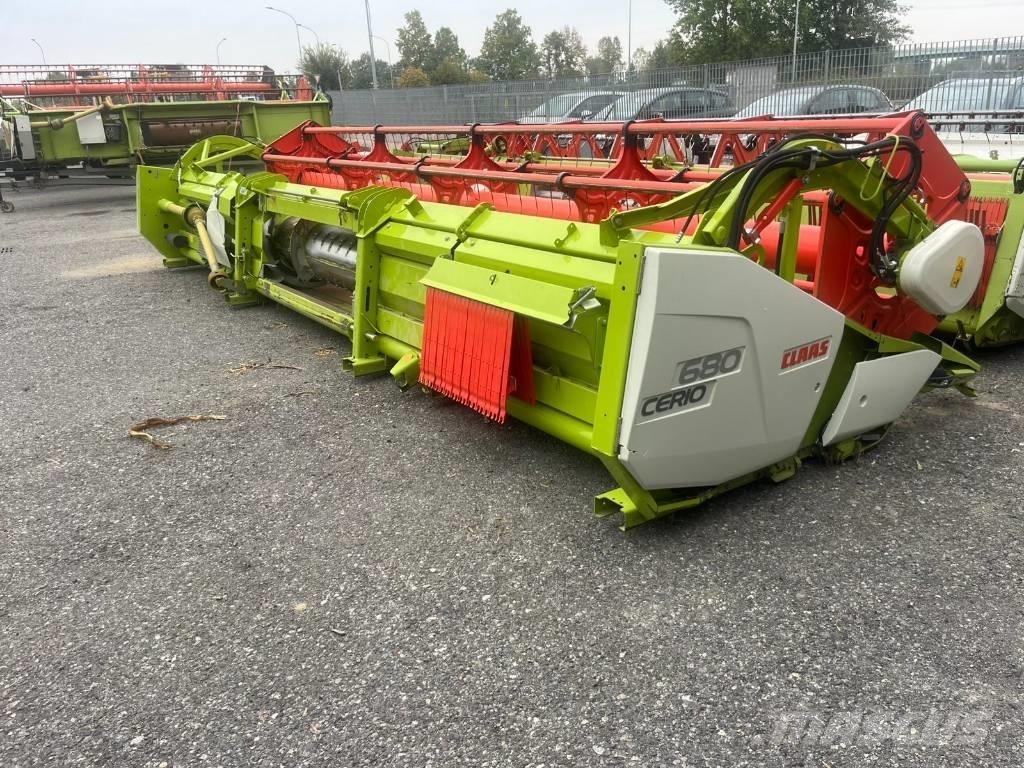 CLAAS CERIO 680 Kombainide heedrid