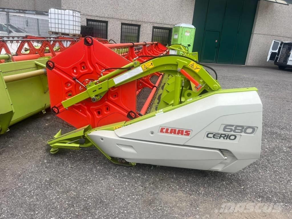 CLAAS CERIO 680 Kombainide heedrid