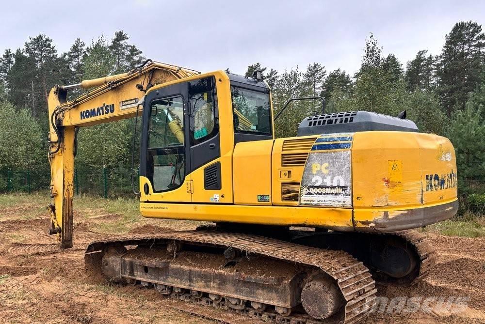 Komatsu PC 210 LC Roomikekskavaatorid