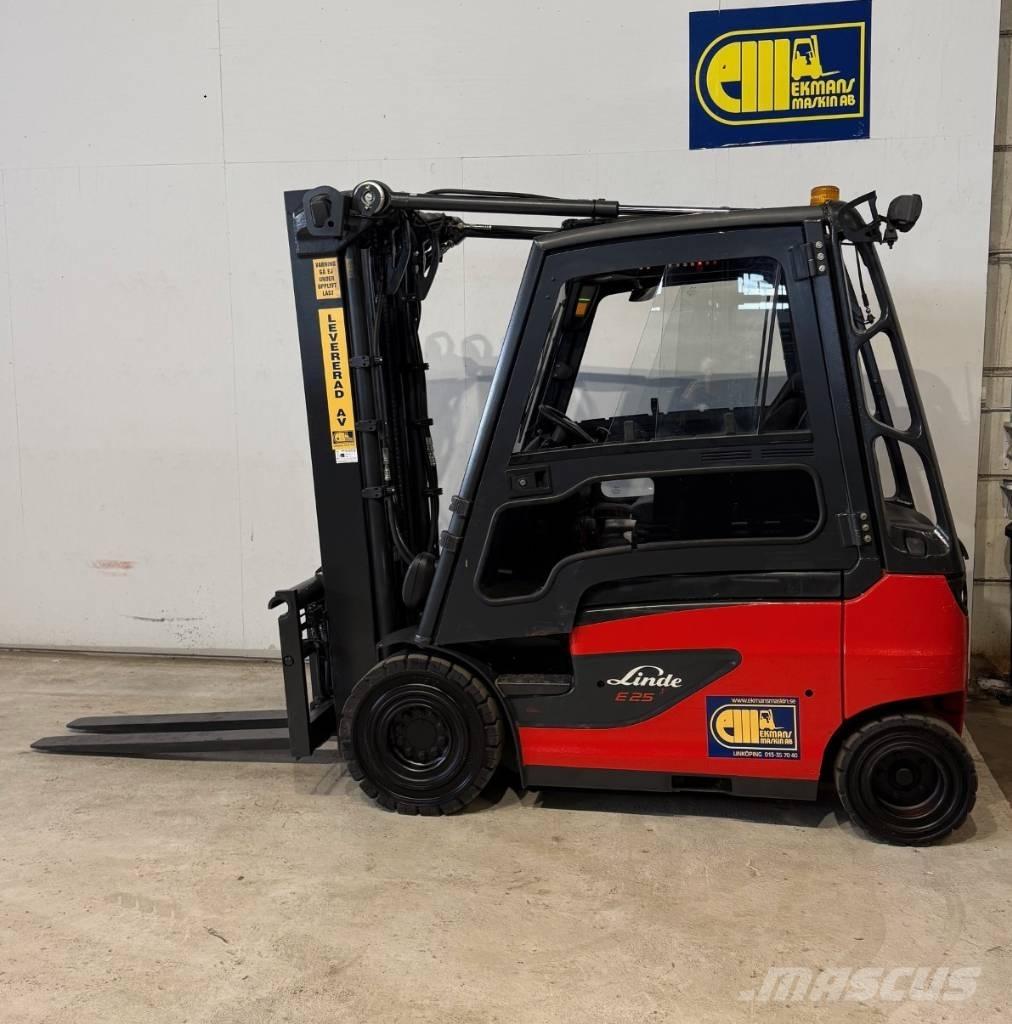 Linde truck E25 Elektritõstukid