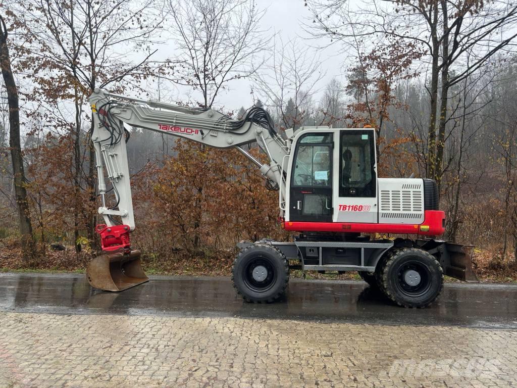 Takeuchi TB 1160 W Ratasekskavaatorid