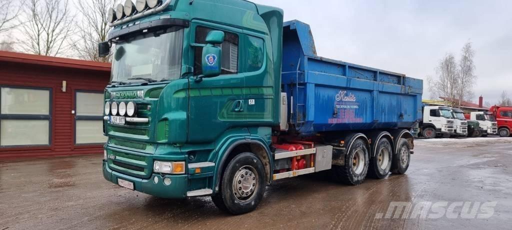 Scania R 480 Vahetuskastiga tõstukautod