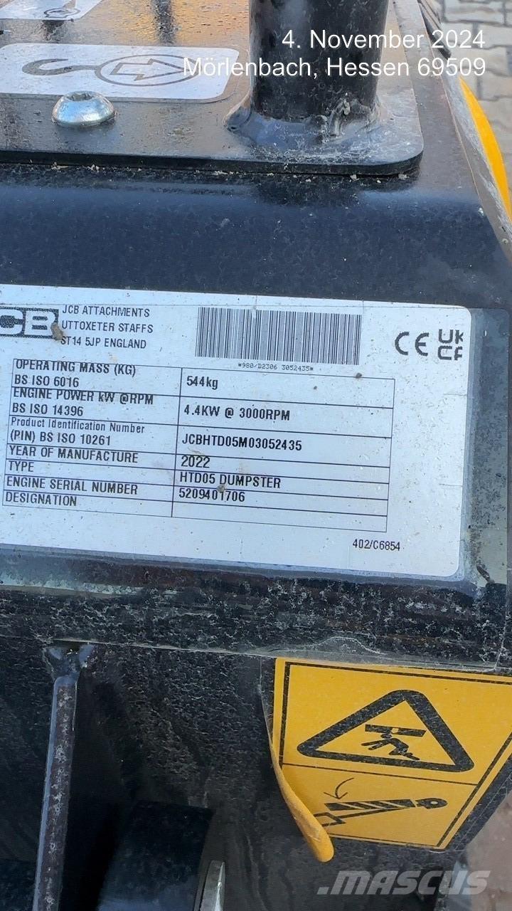 JCB HTD5 Väikekallurid