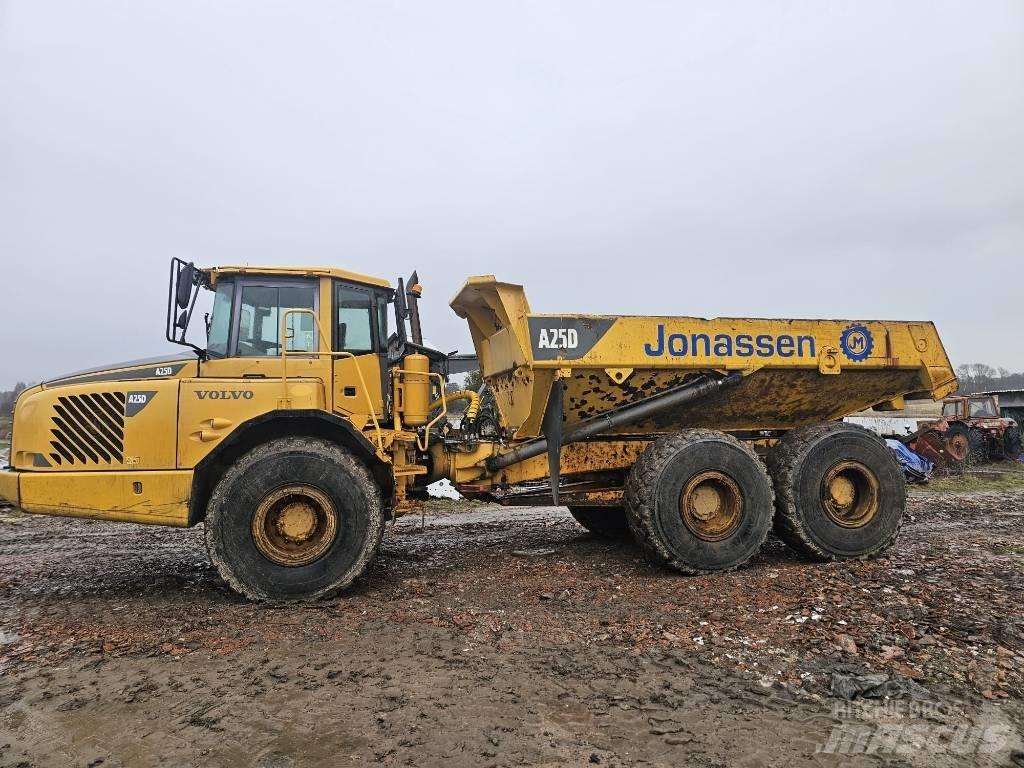 Volvo A25D / a30, a35 Liigendraamiga pinnaseveokid