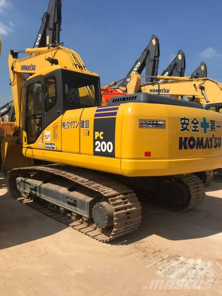 Komatsu PC 200 LC-7 Roomikekskavaatorid