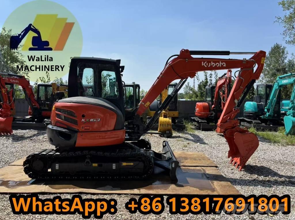 Kubota KX 163-5 Roomikekskavaatorid