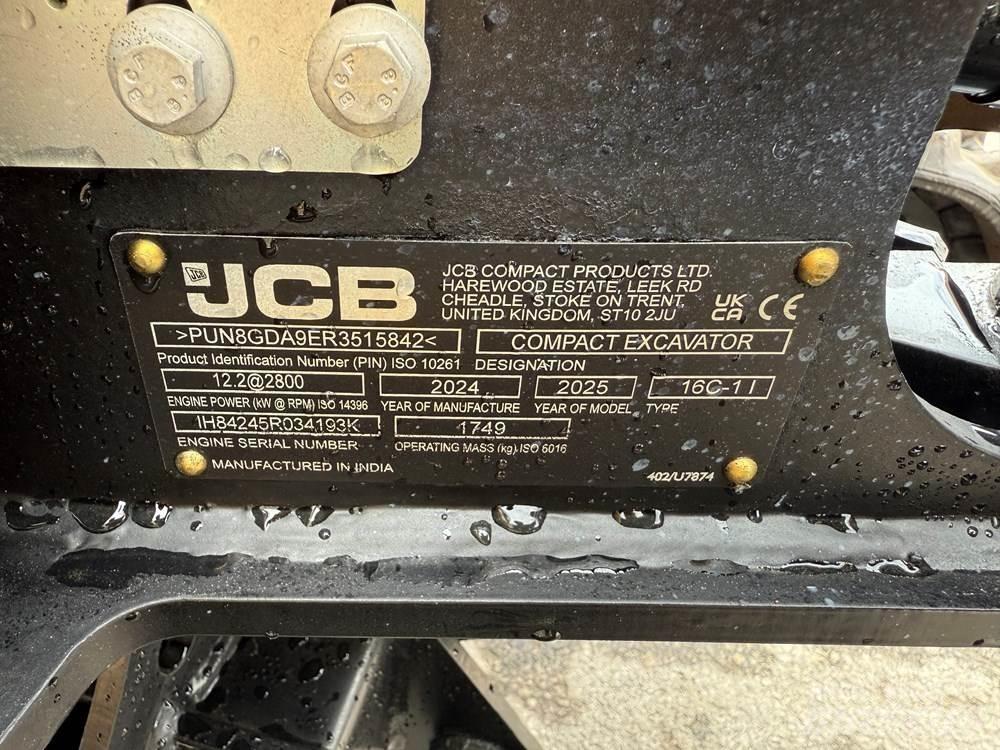 JCB 16C-1 Miniekskavaatorid < 7 t