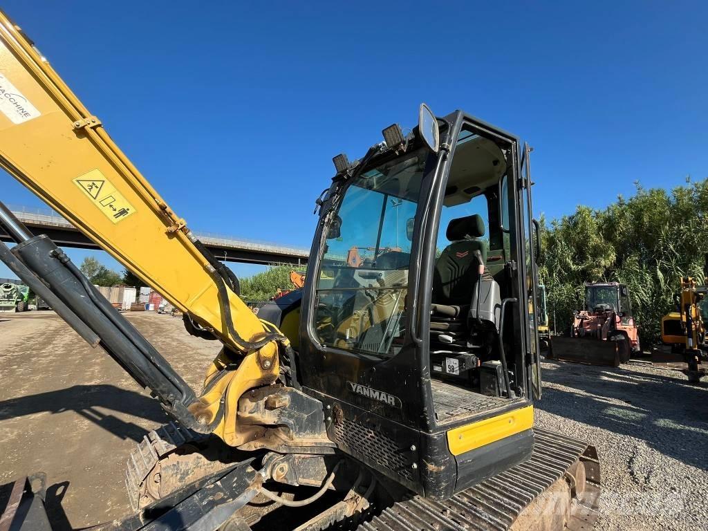 Yanmar Vio 80-1A Roomikekskavaatorid