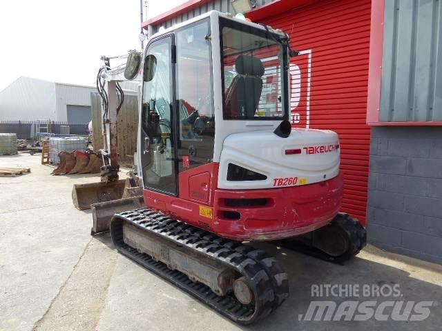 Takeuchi TB 260 Miniekskavaatorid < 7 t