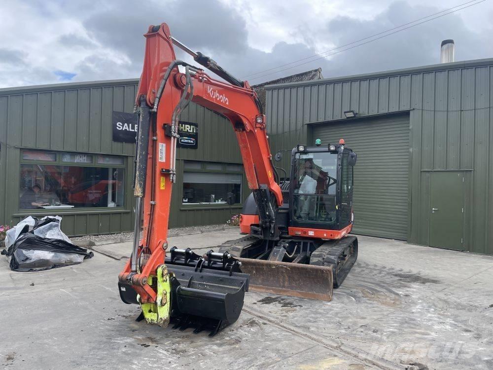 Kubota KX 080-4 Väikeekskavaatorid 7t-12t