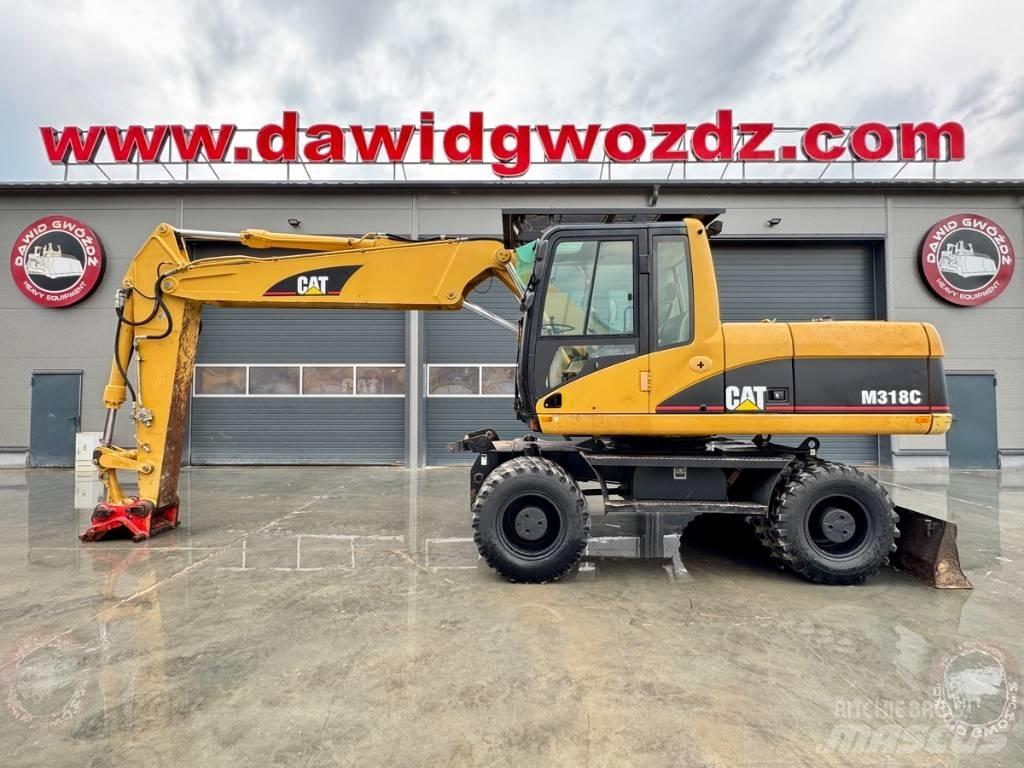 CAT M 318 C Ratasekskavaatorid