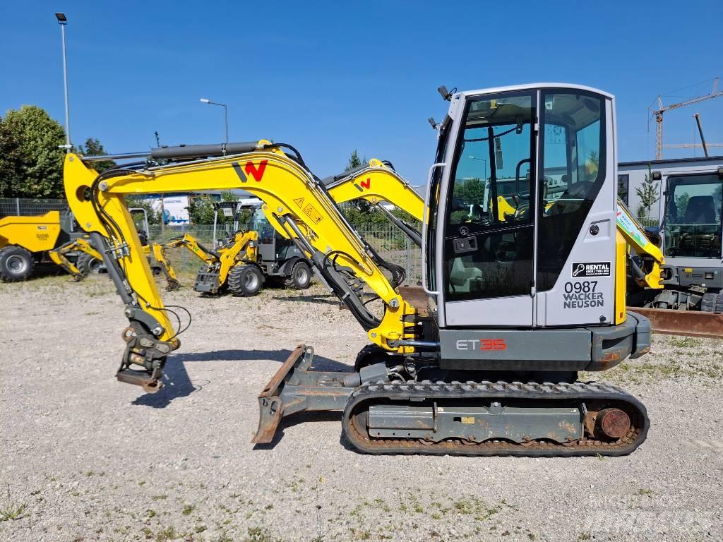Wacker Neuson ET35 Roomikekskavaatorid