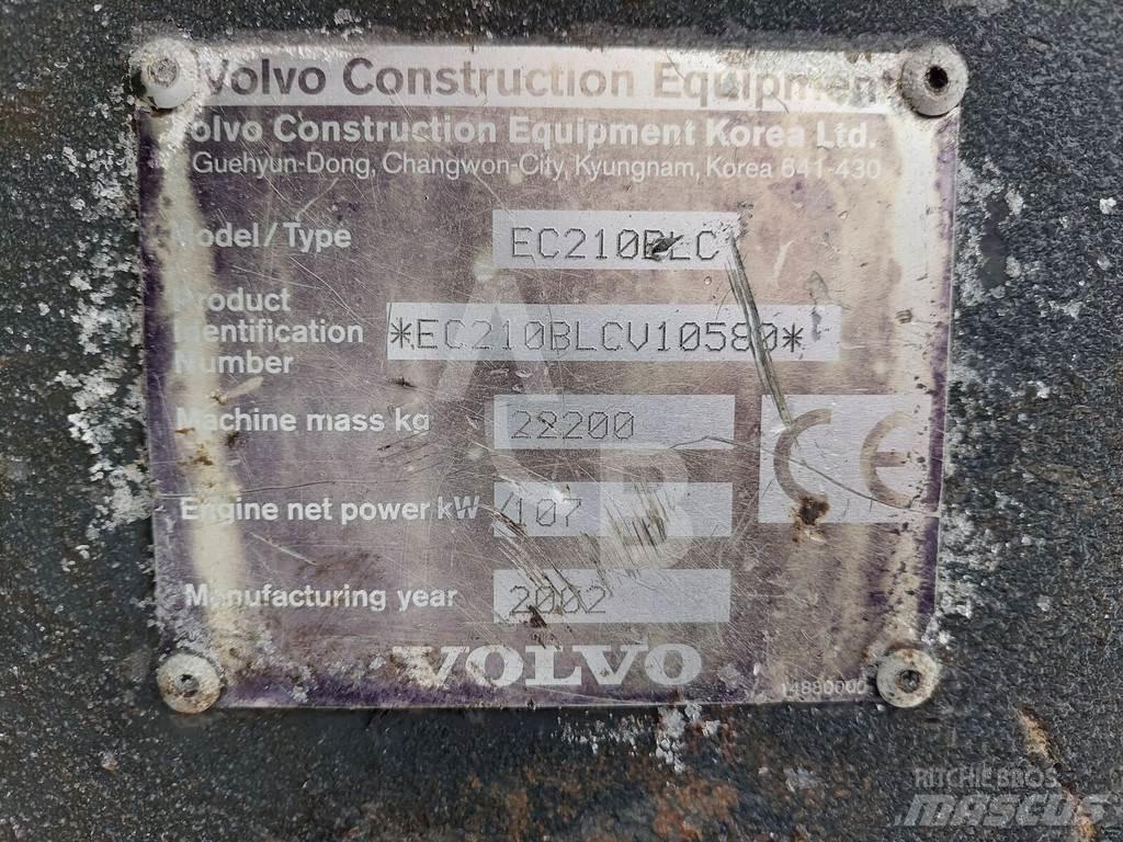 Volvo EC 210 B LC Väikeekskavaatorid 7t-12t